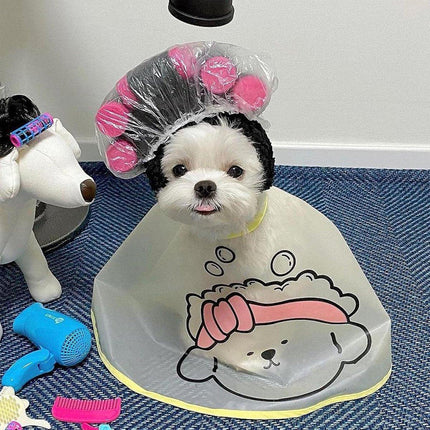 Pet Grooming Bathing Cloth Cleaning Coat Waterproof Cloak Cover for Dogs Cats