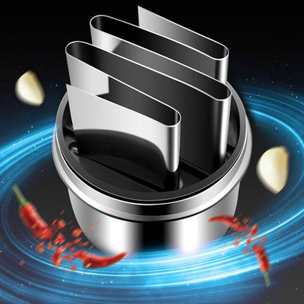 304 Stainless Steel Garlic Press Crusher Manual Garlic Mincer Kitchen Tool