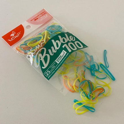 100PCS Elastic Rubber Hair Ties Hair Bands for Women and Girls