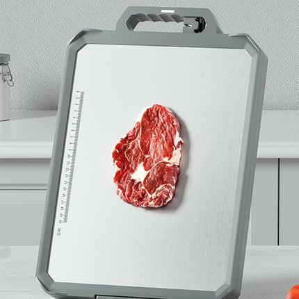 Stainless Steel Double Sided Cutting Board Thawing Board Household Kitchen Tool