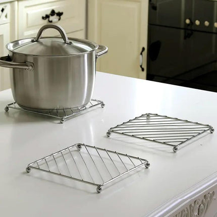4pcs Heat Insulating Mat Tabletop Saucespan Anti Scald Cookware Protector Pad