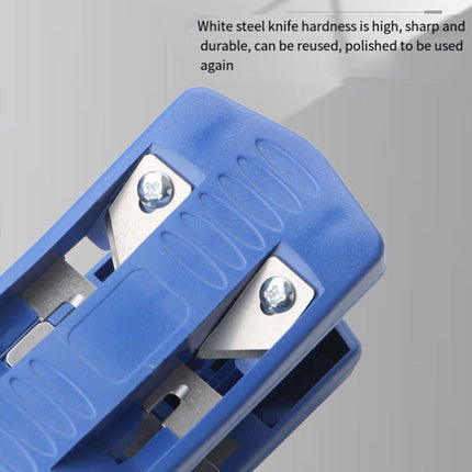 Hand Trimmer Scraper Woodworking Tool Plastic Flathead Shaping Carving DIY Tool