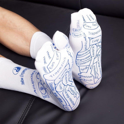 Chinese Acupressure Socks Traditional Massage Therapy Socks Meridian Therapy