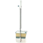 Folding Broom Dustpan Set Rotating Household Sweeping Hair Removal Cleaning Tool