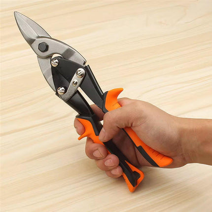 250mm Aviation Tin Snip Heavy Duty Metal Cutting Shears Industrial Scissors Tool