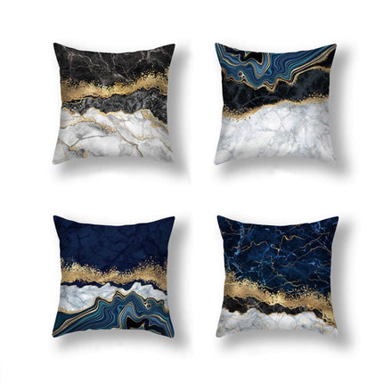 4PCS Home Printed Pillow Cases Decorative Cushion Covers Sofa Pillow Covers