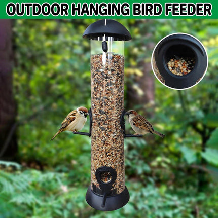 Outdoor Hanging Bird Feeder Wild Bird Feeder Garden Feeding Station for Birds