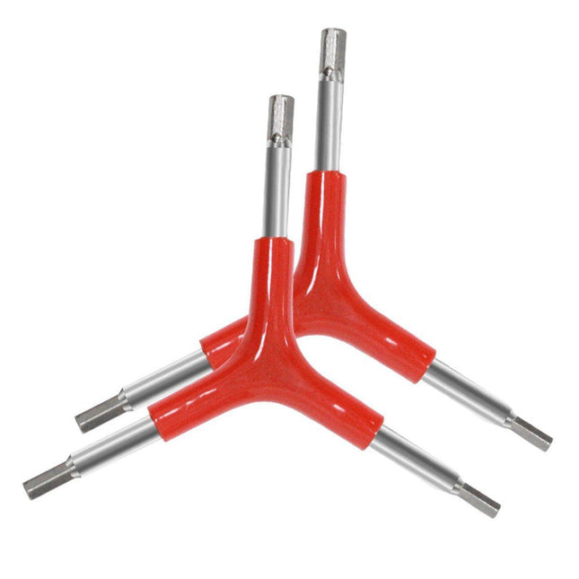 2PCS Hex Socket 3 Prong Bike Repair Tool for Mountain Bicycle Maintenance Kit