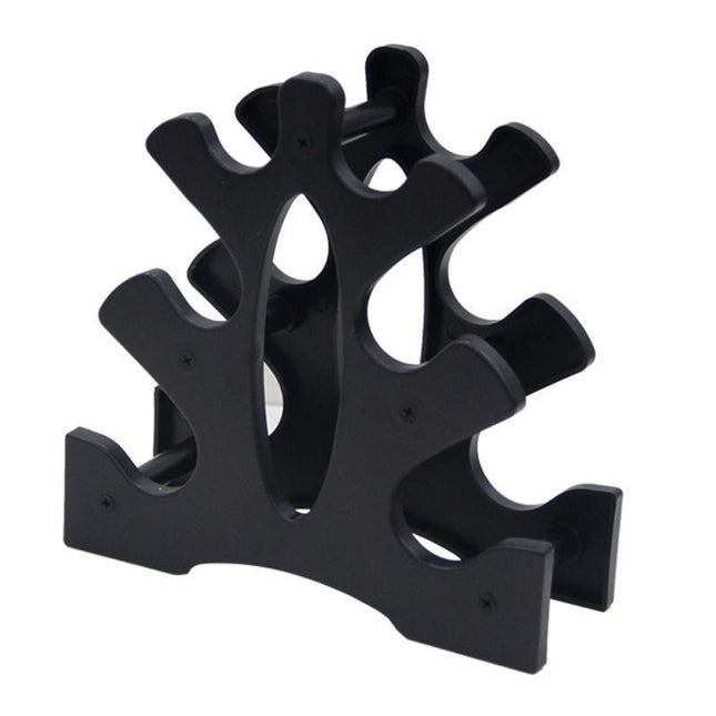 Dumbbell Storage Holder Gym Hand Weight Stand 3-Tier Tree Rack Weights Organizer - Aimall