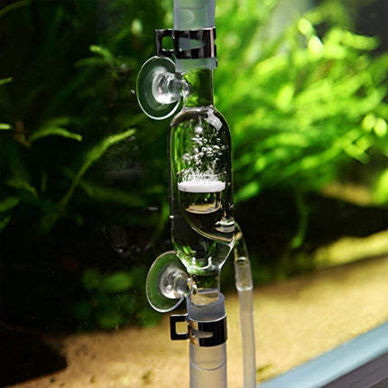 CO2 Carbon Dioxide Refiner for Fish Tank Aquarium with Trumpet Water Outlet