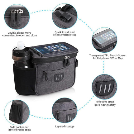 Bicycle Bag Handlebar Bag Skateboard Folding Balance Bike Head Bag Cycling Bag