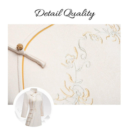Traditional Chinese Cheongsam Dress for Young Girls Women Elegant Qipao Outfit