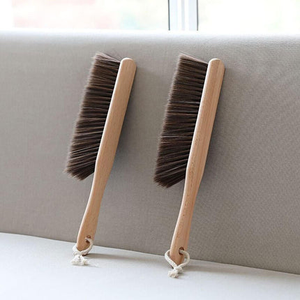 Household Log Color Soft Rubber Hair Long Handle Cleaning Brush Dusting Brush