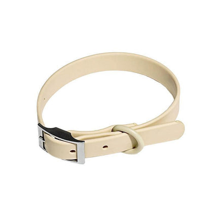 PVC Dog Collar Working Dog Kennels Waterproof Soft Adjustable for Pets L Size - Aimall
