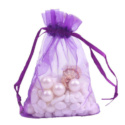 50PCS Organza Bag Sheer Bags Jewellery Wedding Candy Packaging Sheer Bags 13*18 cm - Aimall