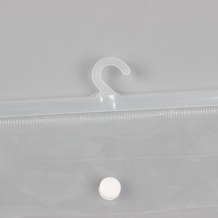 Hanging Storage Bag Large Hook Clear Bag Hanging 100PCS 17CM x 22CM - Aimall