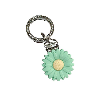 Silicone Daisy Flower Sunflower Brim Clip Anti-Slip Chrysanthemum Cap Holder