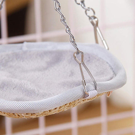 Hanging Hamster Hammock Small Pet Nest Swing Bed for Mouse Rat Four Seasons Use