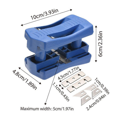 Hand Trimmer Scraper Woodworking Tool Plastic Flathead Shaping Carving DIY Tool