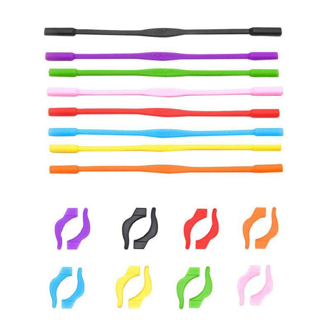 Silicone Glasses Lanyard Eyeglasses Holder Neck Cord Strap Ear Grip Hooks Kids - Aimall
