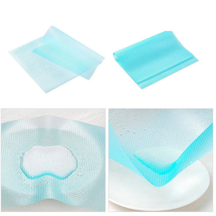 20pcs Kitchen Anti-Slip Pad Cuttable Anti-Stain Refrigerator Cabinet Liner Pads