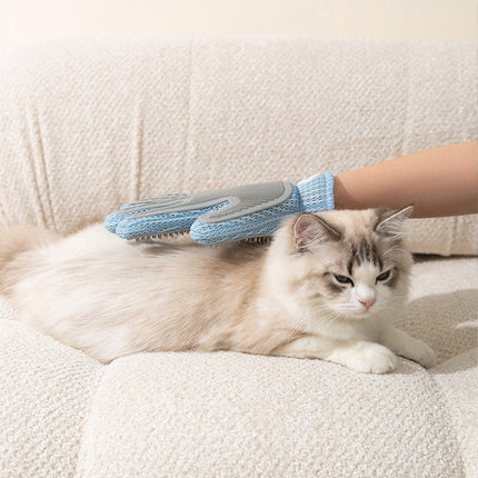 Pet Hair Removal Brush Cat Gloves Dog Bath Massage Comb Pet Grooming Supplies