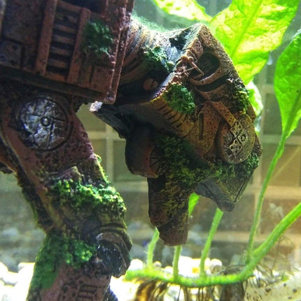 Aquascape Car Theme Fish Tank Ornament Decoration Resin Aquarium Landscape Decor