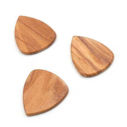 Wooden Guitar Pick Holder Plectrum Case Organizer Compact Plectrum Storage Box