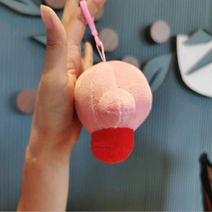 Star Kirby Plush Doll Toy Waddle Dee Doo Game Bag Pendant Keychain Toy AU - Aimall