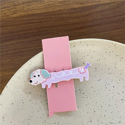 Cute Cartoon Animal Hair Clips Girls Duck Dog Cat Bang Clip Hair Accessories