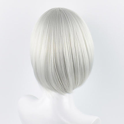 Neil Mechanical Epoch 2B Silver White Wig AU
