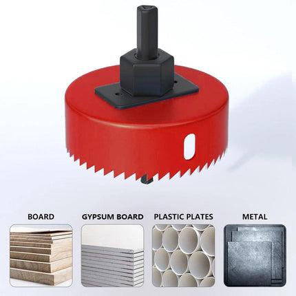 18X Hole Saw Drill Bit Kit Set Holesaw Wood Sheet Metal Timber Woodworking Tool - Aimall