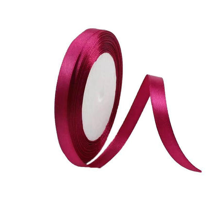 10mm Width Satin Hair Ribbon Wedding Party Decoration Gift Banquet 2m - Aimall