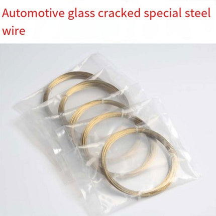 5 Rolls Automotive Glass Removal Tools Steel Wire Rope Disassembling Kit