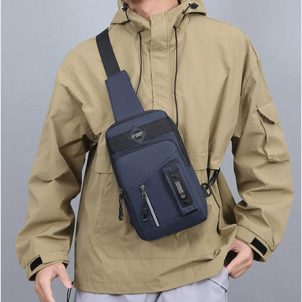 Casual Multifunctional Crossbody Bag for Men Travel Outdoor Hiking and Sports