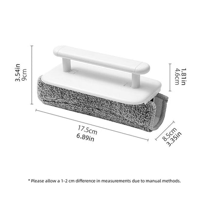 Window Groove Cleaning Brush Removable Door Gap Cleaner Dead Angle Wiper Tool