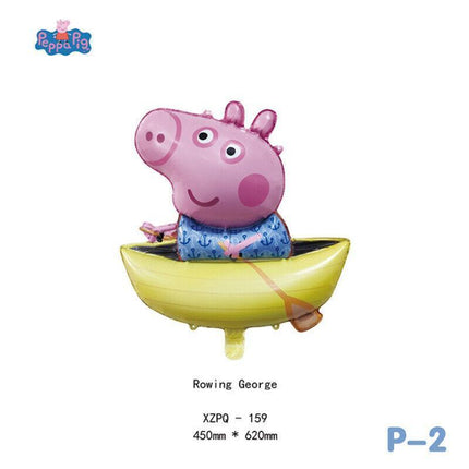 Peppa Pig Air-filled Foil Balloon Kids Birthday Theme Party Decoration AU - Aimall