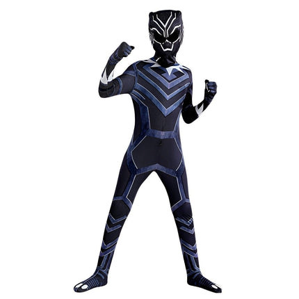 Anime Movie Same Cosplay Halloween Children's Adult Leotard Headwear Deadpool Black Panther