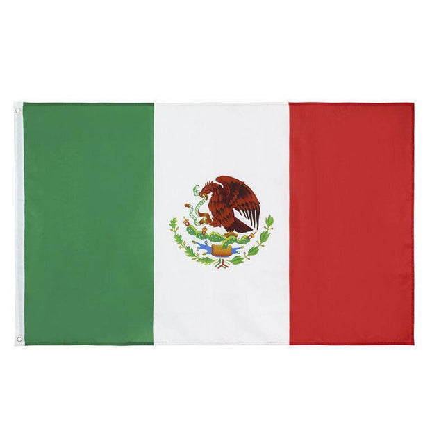 Large Mexico Mexican Flag Heavy Duty Outdoor Mx 90X150Cm - 3X5Ft Mexic Au Stock - Aimall