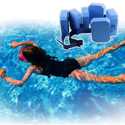 Swim Training Back Float Adjustable Buoyancy Belt for Learning Water Sports