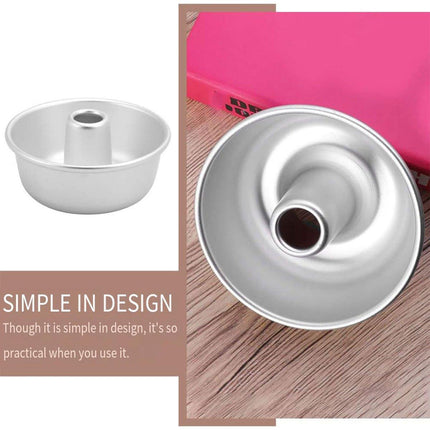 8 Inch Hollow Cake Mould Baking Tool Nonstick Round Mould for Baking Pastry