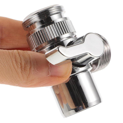 Switch Faucet Adapter Kitchen Sink Splitter Diverter Valve Water Tap Connector