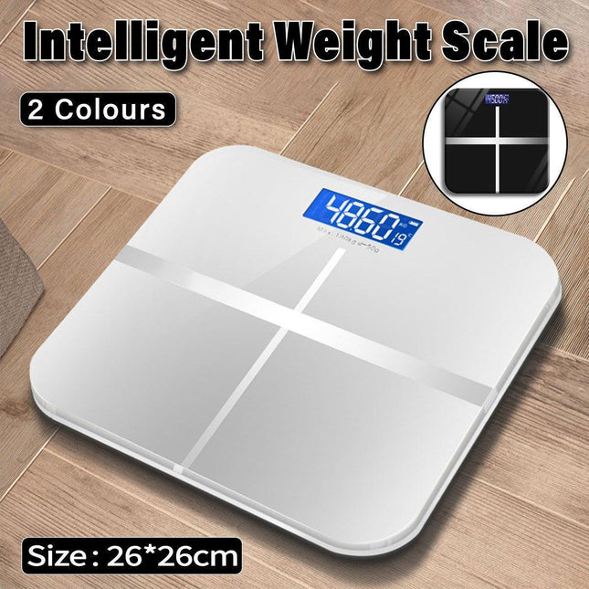 Smart Digital Body Scale Rechargeable Electronic Weight Scale for Home Use