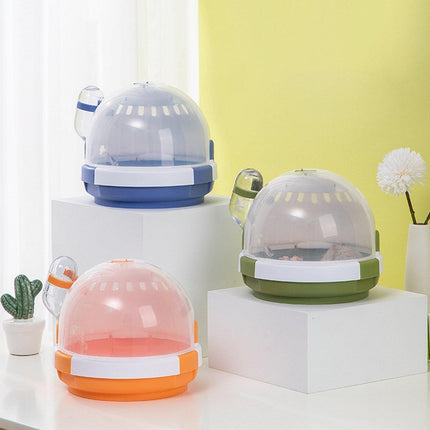 UFO Hamster Cage Portable Outside Cage for Small Pet Golden Bear Supplies