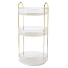 Rotating Cosmetic Organiser Home Storage Shelf Box for Makeup and Beauty Product