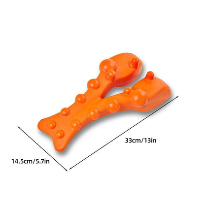 Orthopedic Lumbar Pillow Acupressure Massage Cushion for Back Neck Pain Relief
