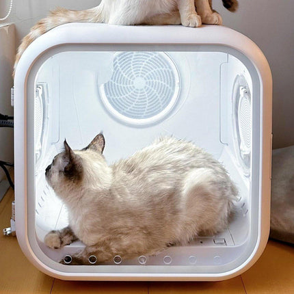 62L Smart Pet Hair Dryer Box Automatic Dryer for Cats and Small Pets Safe Use