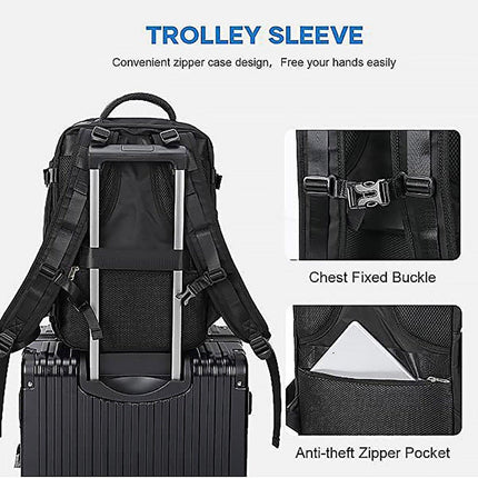 Waterproof Travel Backpack Outdoor Sports Shoulder Bag Hiking Camping Daypack