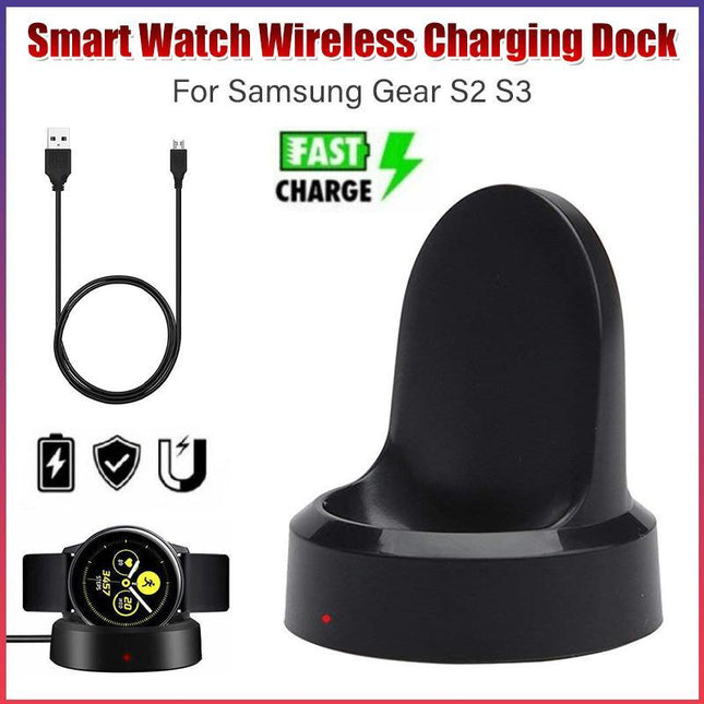 Sport Smart Watch Wireless Charging Dock Charger For Samsung Galaxy Gear S2 S3 - Aimall