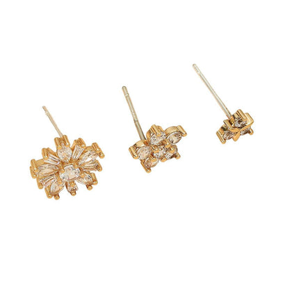 Simple Ear Clips No Piercing Stud Earrings Set Non Pierced Fashion Jewellery